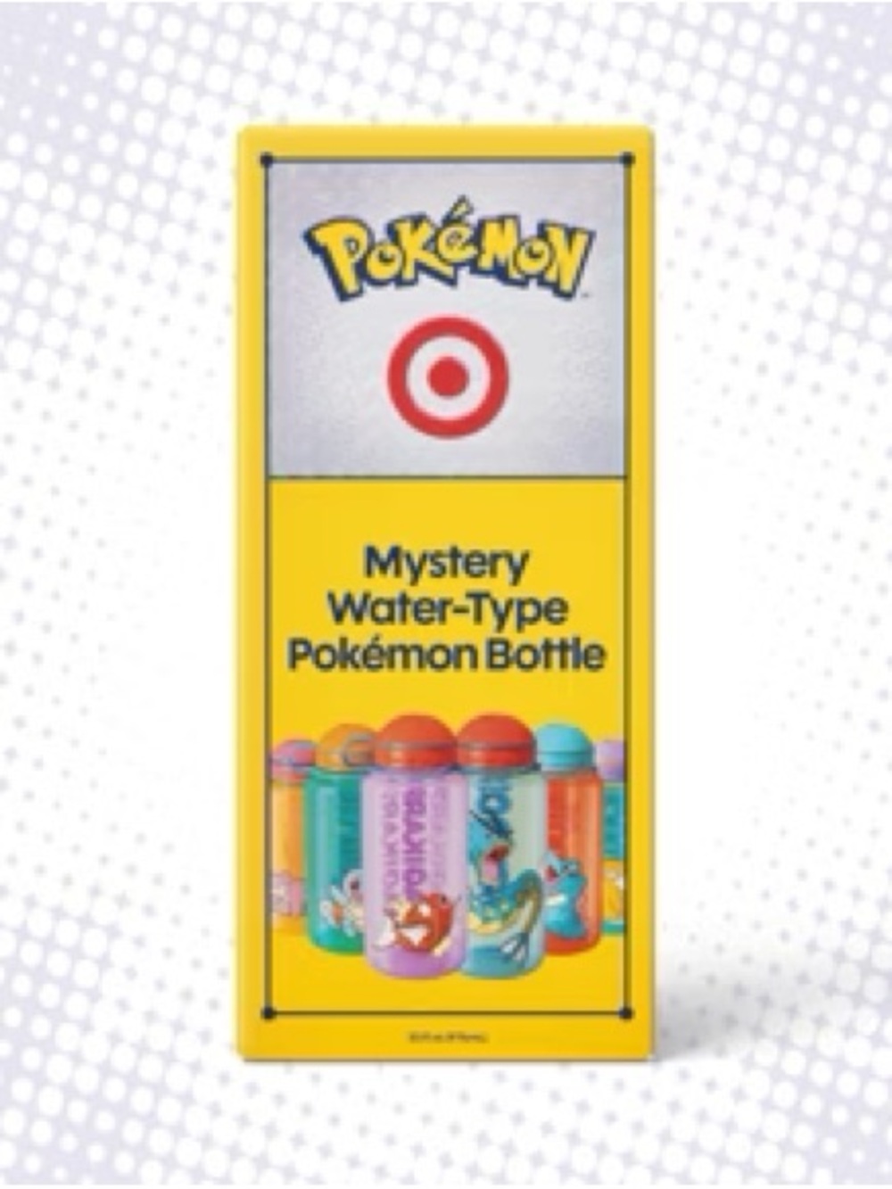 Pokémon Mystery Water-Type Bottle - Yellow Packaging